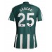 Manchester United Jadon Sancho #25 Voetbalkleding Uitshirt 2023-24 Korte Mouwen